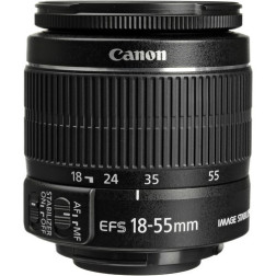 18-55 mm F3,5 5,6 II IS monture EF-S 18 55mm F.3,5 5,6 M