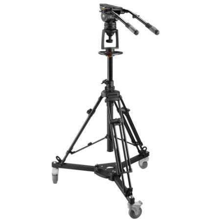7903A Trépied de studio bol 100mm, colonne pneumatique charge max 15kg E-Image