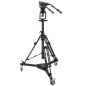 7903A Trépied de studio bol 100mm, colonne pneumatique charge max 15kg