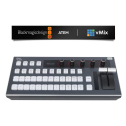 Pupitre de commande pour ATEM Blackmagic et Vmix PBS