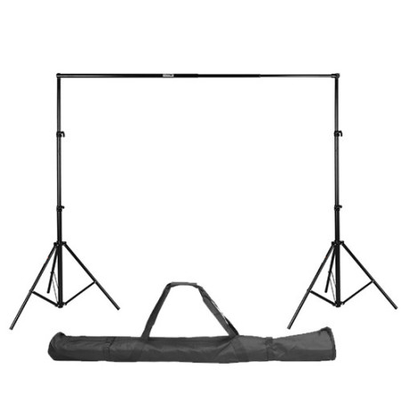 MB-36Kit Support avec tissu chromakey vert 3x6m et sac d