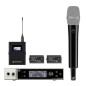 EW-DX SK-SKM-S BASE SET x1 Pocket x1 émetteur main x1 Recepteur 2 canaux simultanes EW-DX SK-SKM-S BASE SET x1 Pocket x1 émetteur main x1 Recepteur 2 canaux simultanes