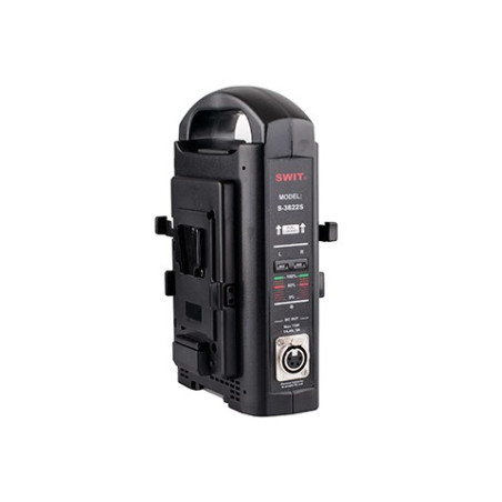 S-3822S Chargeur double VMount et alimentation XLR4 S-38 Swit