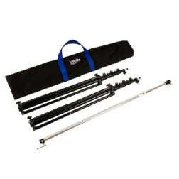 LAS1128 Kit support de fond 3m de large 2 pieds 104 - 352cm et 1 sac