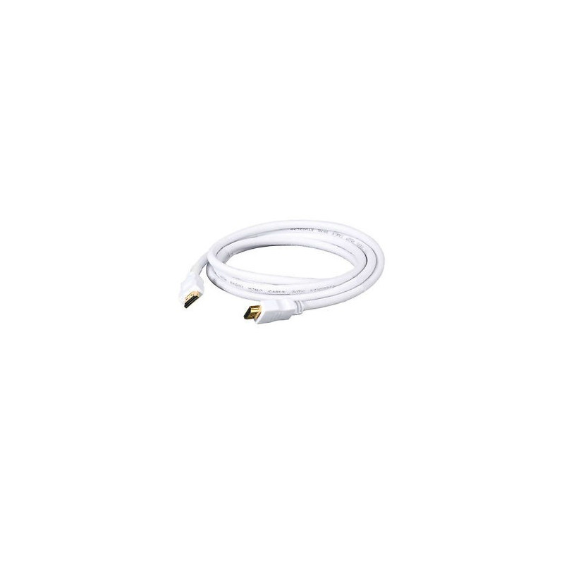 HDMI High Speed with Ethernet weiß 1,0m HDMI High Speed with Ethernet weiß 1,0m