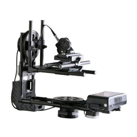 Tête HF 2 axes 8kg + focus +  télécommande + moteur pour