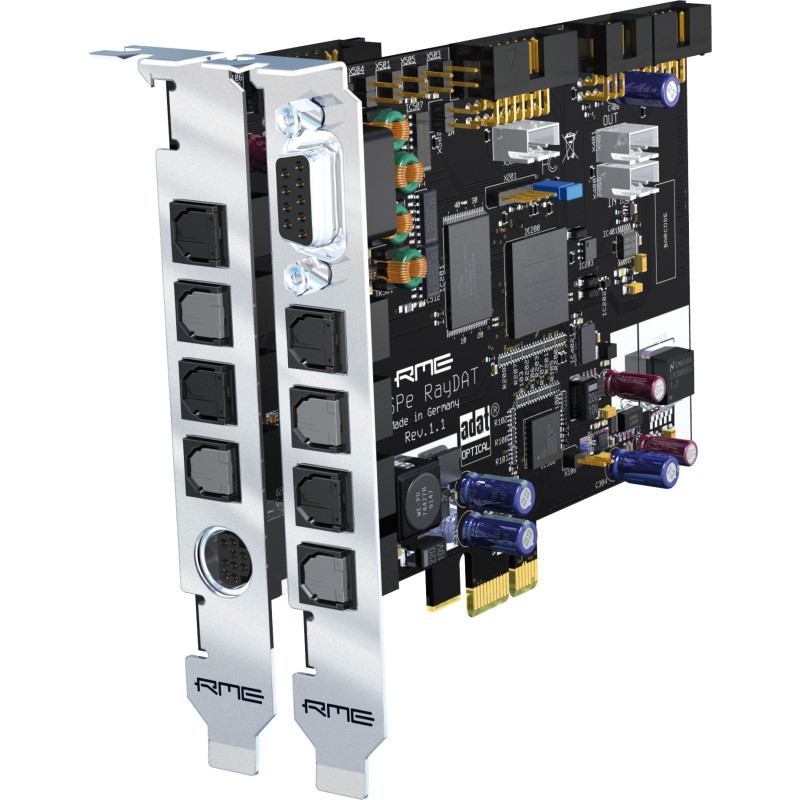 Gamme HDSP-Series - Interface audio PCIe 72 canaux Adat / SPDIF / MIDI 