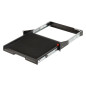 Tablette rétractable rack 19 Tablette rétractable rack 19