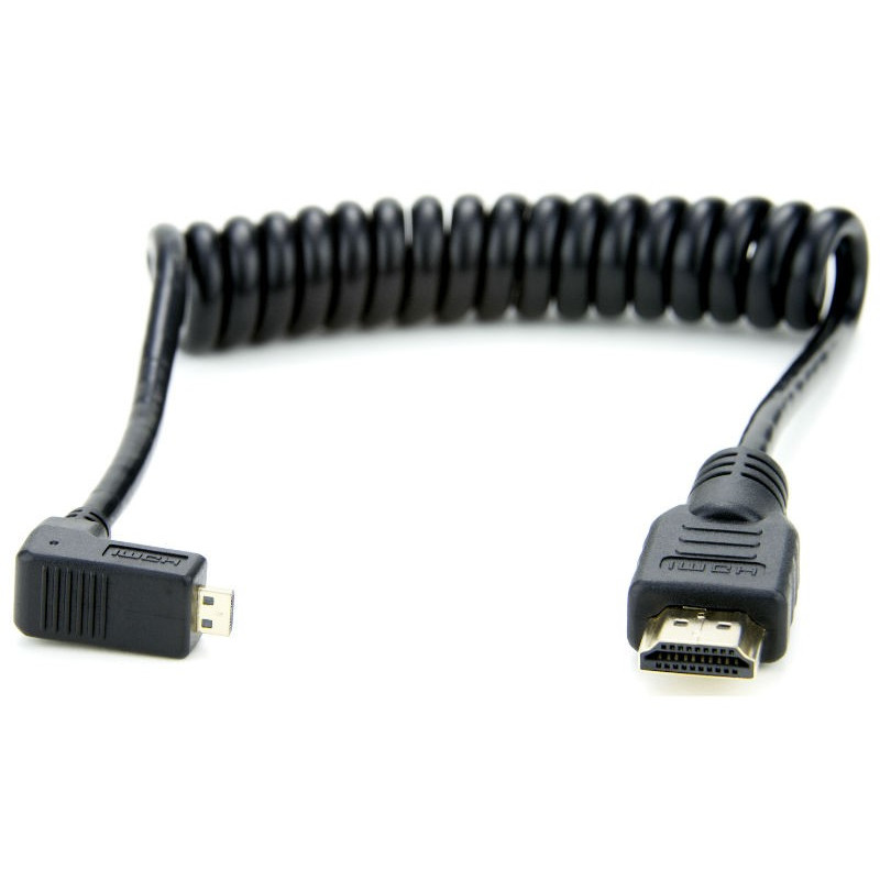 HDMI A Standard - HDMI D Micro Torsadé 30-45 cm HDMI A Standard - HDMI D Micro Torsadé 30-45 cm