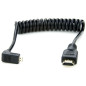 HDMI A Standard - HDMI D Micro Torsadé 30-45 cm HDMI A Standard - HDMI D Micro Torsadé 30-45 cm