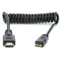 HDMI A Standard - HDMI C Mini Torsadé 30-45 cm HDMI A Standard - HDMI C Mini Torsadé 30-45 cm