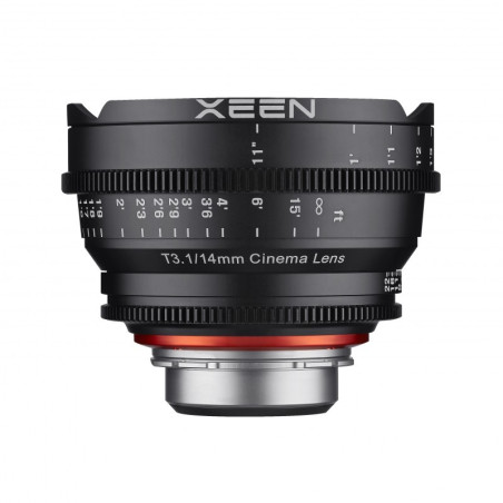 14 mm T3.1 Canon-EF Xeen Objectif vidéo Xeen 14 mm T3.1