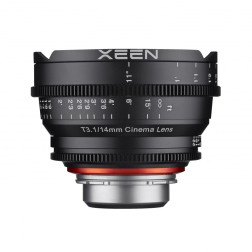 14 mm T3.1 PL Xeen Objectif vidéo Xeen 14mm T3.1 PL - ec