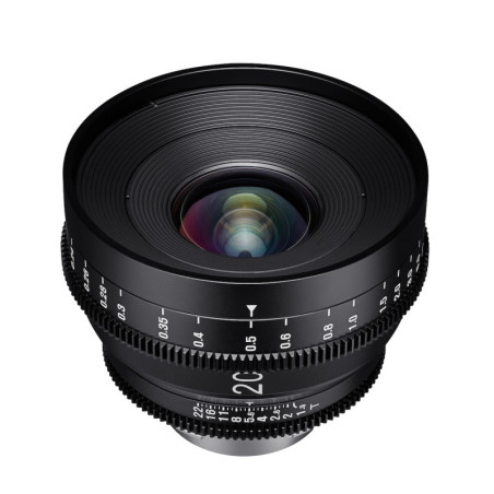 20 mm T1.9 PL Xeen Objectif vidéo Xeen 20mm T1.9 PL - ec