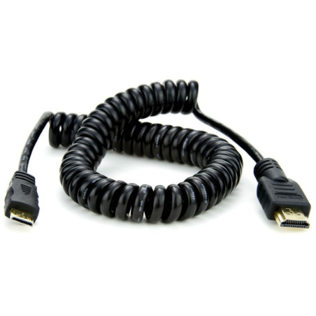 HDMI A Standard - HDMI C Mini Torsadé 50-65 cm Atomos