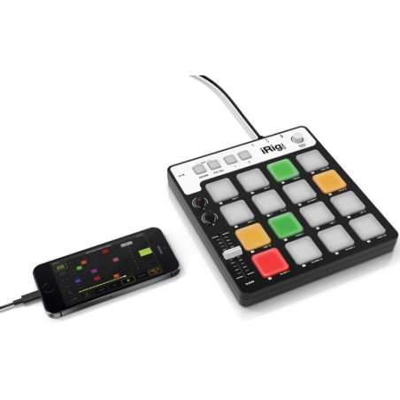 Contrôleur MIDI tactile pour IOS, Android, Mac et PC Con