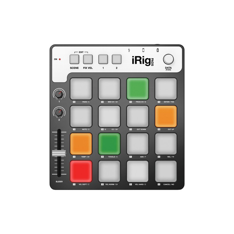 Contrôleur MIDI tactile pour IOS, Android, Mac et PC Contrôleur MIDI tactile pour IOS, Android, Mac et PC