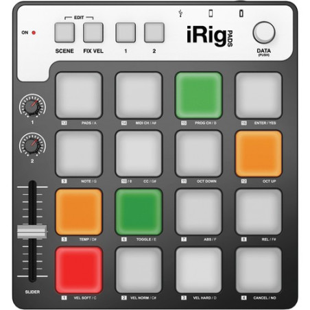 Contrôleur MIDI tactile pour IOS, Android, Mac et PC Con IK Multimedia