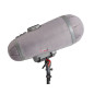 Cyclone : Bonnette anti-vent pour microphone "canon", taille M Cyclone : Bonnette anti-vent pour microphone "canon", taille M