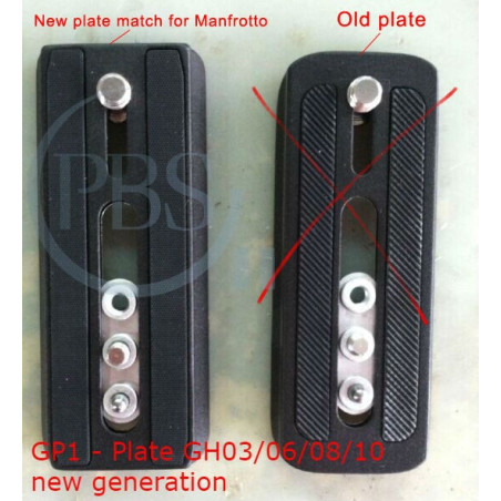 GP1 - Semelle coulissante pour GH03, GH06, GH08, GH10 Se