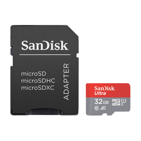 Mobile Ultra MicroSD 32Go 120Mo/s UHS-I incl. Adapter Mo SanDisk