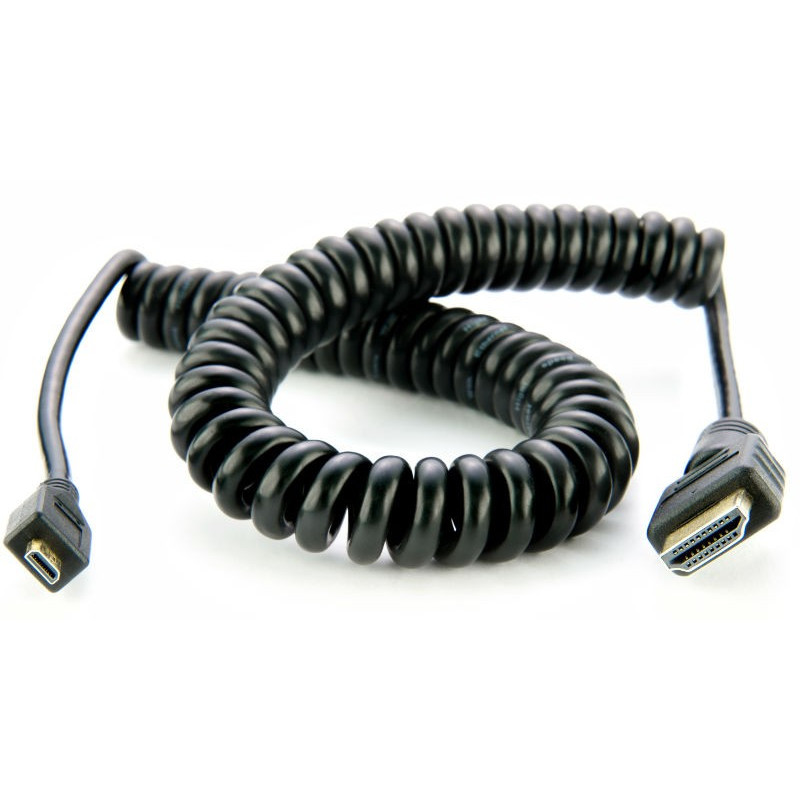 HDMI A Standard - HDMI C Mini Torsadé 550 cm HDMI A Standard - HDMI C Mini Torsadé 550 cm