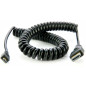 HDMI A Standard - HDMI C Mini Torsadé 550 cm HDMI A Standard - HDMI C Mini Torsadé 550 cm