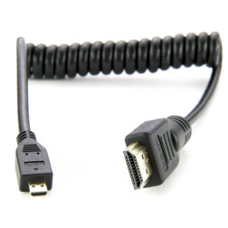 HDMI A Standard - HDMI D Micro Torsadé 30 cm Atomos