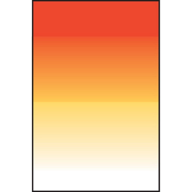 SYSTÈME 100 Filtre dégradé SUNSET 1 100X150MM SYSTÈME 100 Filtre dégradé SUNSET 1 100X150MM