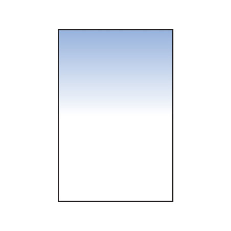 SYSTÈME 100 Filtre dégradé SKY BLUE 2 SOFT 100X150 UN 2MM TH