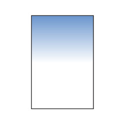 SYSTÈME 100 Filtre dégradé Sky Blue 3 Soft 100X150 mm 10 LEE Filters