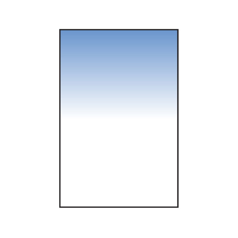 SYSTÈME 100 Filtre dégradé Sky Blue 3 Soft 100X150 mm