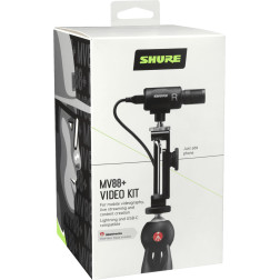 MV88+DIG-VIDKIT Microphone stéréo numérique à condensate