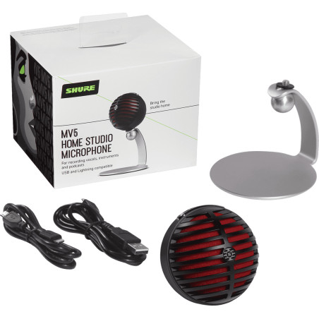 MV5-B-DIG microphone numÃ©rique Ã  condensateur SHURE
