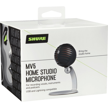 MV5-B-DIG microphone numÃ©rique Ã  condensateur