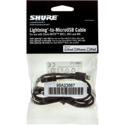 AMV-LTG15 CÃ¢ble Lightning vers -MicroUSB SHURE