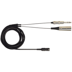 BCASCA-NXLR3QI - Cable BRH 2,1m XLR3-Jack Cable BRH 2,1m SHURE