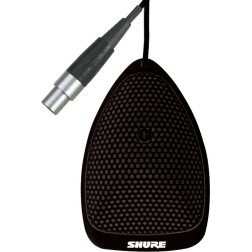 MX391-C - Micro effet de surface noir cardioïde Micros d Shure