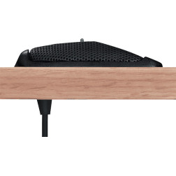 MX392BE-S - Micro effet de surface noir supercardio SHURE