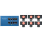 ETH-TALLY-LINK-V2-X6 - Kit 1x Tally Box + 6x Lumières Tally ETH-TALLY-LINK-V2-X6 - Kit 1x Tally Box + 6x Lumières Tally