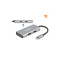 Hub externe USB 3.2 Gen 2 USB-C avec 2x USB-A et 2x USB-C Delock