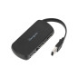 4 Port USB 2.0 Hub Black