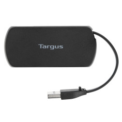 4 Port USB 2.0 Hub Black 4 Port USB 2.0 Hub Black Targus