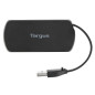 4 Port USB 2.0 Hub Black