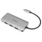USB-C 4 PORT HUB AL CASE