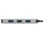 USB-C 4 PORT HUB AL CASE