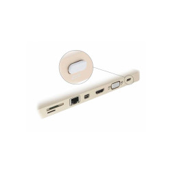Capot blanc pour USB Type-C femelle sans prise, 10 pièce