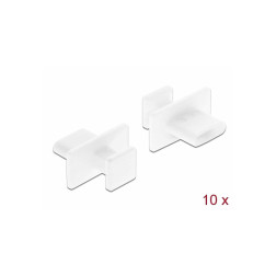 Capot blanc pour USB Type-C femelle blanc grosse prise,