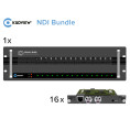 NDI-Bundle (16 Port SDI/NDI HX Converter) Kiloview
