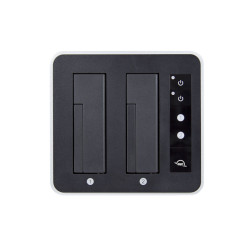 Drive Dock with USB-C (USB 3.1 Gen 2) Dual Drive Bay Solution OWC